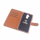 Immagine di Custodia similpelle nero CELLY WALLY - Huawei Mate 20 Lite WALLY793