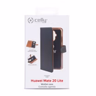 Immagine di Custodia similpelle nero CELLY WALLY - Huawei Mate 20 Lite WALLY793