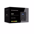 Immagine di Gruppo di continuità CONCEPTRONIC UPS 1200VA 720W, IEC x 6, HID USB, RJ45 In/Out, AV ZEUS03E
