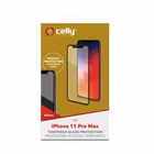 Immagine di Proteggi schermo 3d glass vetro temperato CELLY 3DGLASS - Apple iPhone 11 Pro Max 3DGLASS1002BK