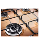 Immagine di Piano cottura gas acciaio inox nero ELECTROLUX EGS6414T 949640599