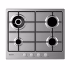 Immagine di Piano cottura gas acciaio inox grigio CANDY 33801975