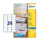 Etichette Rimovibili Avery 25 Fogli A4 - 189 Etichette 25x10mm Per Laser E Inkjet - Foto 3