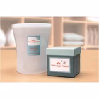 Immagine di Etichette adesive in carta bianca con adesivo rimovibile, 62x89mm, 9 etichette per foglio, 20 fogli