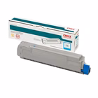 Immagine di Toner Laser ciano 10.000 ml OKI OKI - Toner CIANO PRO8432WT DUR. 10K 46606507
