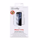 Immagine di Cover tpu + vetro Trasparente CELLY COVGLASSAB - Apple iPhone 11 Pro COVGLASSAB1000