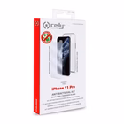 Immagine di Cover tpu + vetro Trasparente CELLY COVGLASSAB - Apple iPhone 11 Pro COVGLASSAB1000