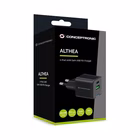 Immagine di Caricabatterie a 2 porte PD (1x USB e 1x USB-C) CONCEPTRONIC ALTHEA15B 20W colore nero