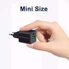 Immagine di Caricabatterie a 2 porte PD (1x USB e 1x USB-C) CONCEPTRONIC ALTHEA15B 20W colore nero