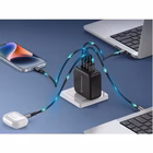 Immagine di Caricabatterie a 4 porte PD (1x USB e 3x USB-C) con cavo CONCEPTRONIC ALTHEA18B colore nero