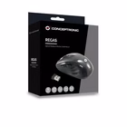 Immagine di CONCEPTRONIC MOUSE WIRELESS 6 TASTI, DPI 1600 CLLM5BTRVWL