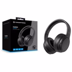 Immagine di Cuffie senza filo Nero CONCEPTRONIC CUFFIE STEREO BLUETOOTH 5.4, Ingresso Audio 3.5mm PARRIS03B