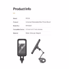 Immagine di Rock - supporto retrattile da bici