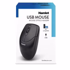 Immagine di HAMLET XMICEU2 MOUSE OTTICO USB 1000dpi + 3 TASTI SCROLL XMICEU2