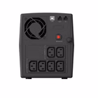 Immagine di Gruppo di continuità CONCEPTRONIC UPS 1500VA 900W, IEC x 6, HID USB, RJ45 In/Out, AV ZEUS08E