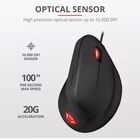 Immagine di TRUST MOUSE ERGONOMICO VERTICALE CABLATO 10.000 DPI - 6 22991