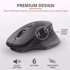 Immagine di TRUST MOUSE ERGONOMICO WIRELESS RICARICABILE - SCROLL OR 23812