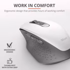 Immagine di TRUST OZAA - SCROLL VERTICALE E ORIZZONTALE - BIANCO 24035TRS