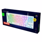 Immagine di TRUST GXT 833 THADO TASTIERA ECO ILLUMINATA TKL - BIANCO 24738