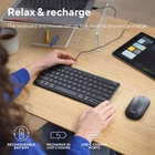 Immagine di TRUST KIT DESKSET TASTIERA E MOUSE WIRELESS RICARICABILI 24844