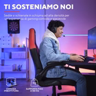 Immagine di Gxt703r riye gaming chair red