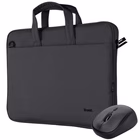 Immagine di Notebook da 16 rpet Nero TRUST BOLOGNA SET ECO BORSA LAPTOP FINO A 16" + MOUSE - 24988