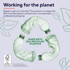 Immagine di TRUST MOUSE WIRELESS SILENZIOSO - PLASTICA RICICLATA 82% 25042