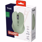 Immagine di TRUST MOUSE WIRELESS SILENZIOSO - PLASTICA RICICLATA 82% 25042