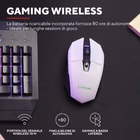 Immagine di Gxt109w felox gaming mouse white