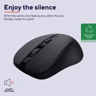 Immagine di TRUST MOUSE WIRELESS SILENZIOSO - PLASTICA RICICLATA 82% 25084