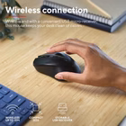 Immagine di TRUST MOUSE WIRELESS SILENZIOSO - PLASTICA RICICLATA 82% 25084
