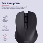 Immagine di TRUST MOUSE WIRELESS SILENZIOSO - PLASTICA RICICLATA 82% 25084