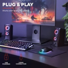 Immagine di Gxt606b javv rgb speaker set blk