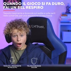 Immagine di Gxt703b riye gaming chair blue