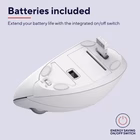 Immagine di TRUST MOUSE WIRELESS ERGONOMICO VERTICALE - TRUST VERTO 25132