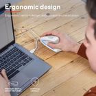 Immagine di TRUST MOUSE CABLATO ERGONOMICO VERTICALE - TRUST VERTO - 25133