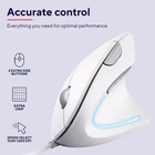Immagine di TRUST MOUSE CABLATO ERGONOMICO VERTICALE - TRUST VERTO - 25133