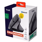 Immagine di Mouse ergonomico TRUST 25146 wireless verticale plastica riciclata