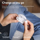 Immagine di Auricolari senza filo si bluetooth Bianco TRUST YAVI BT AURICOLARI EARBUDS TRUE WIRELESS BLUETOOTH 2