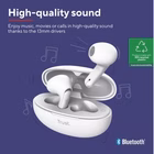 Immagine di Auricolari senza filo si bluetooth Bianco TRUST YAVI BT AURICOLARI EARPHONES TRUE WIRELESS BLUETOO 2