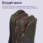 Immagine di Notebook da 16 rpet Verde TRUST LISBOA ZAINO ECO CON CAPACIT FINO A 16 - 1 25243