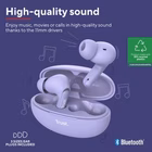 Immagine di Auricolari senza filo si bluetooth Viola TRUST YAVI BT AURICOLARI EARBUDS TRUE WIRELESS BLUETOOTH 25