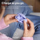 Immagine di Auricolari senza filo si bluetooth Viola TRUST YAVI BT AURICOLARI EARBUDS TRUE WIRELESS BLUETOOTH 25