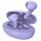 Immagine di Auricolari senza filo si bluetooth Viola TRUST YAVI BT AURICOLARI EARPHONES TRUE WIRELESS BLUETOO 25