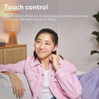 Immagine di Auricolari senza filo si bluetooth Viola TRUST YAVI BT AURICOLARI EARPHONES TRUE WIRELESS BLUETOO 25