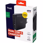 Immagine di Maxo 65w 2p USB-C charger blk