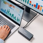 Immagine di USB c 15 in 1 HDMI slot ssd 8k pd