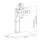 Immagine di 17 -32 free-standing monitor stand