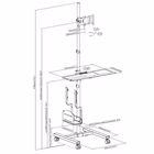 Immagine di 17 -32 single monitor mobile works