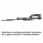Immagine di 23 -55 ceiling mount tv bracket